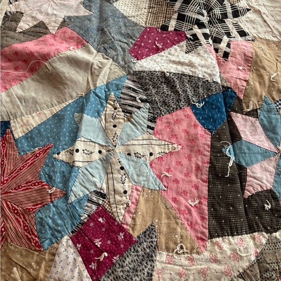 Antique Patchwork Quilt - Picture 5 of 12